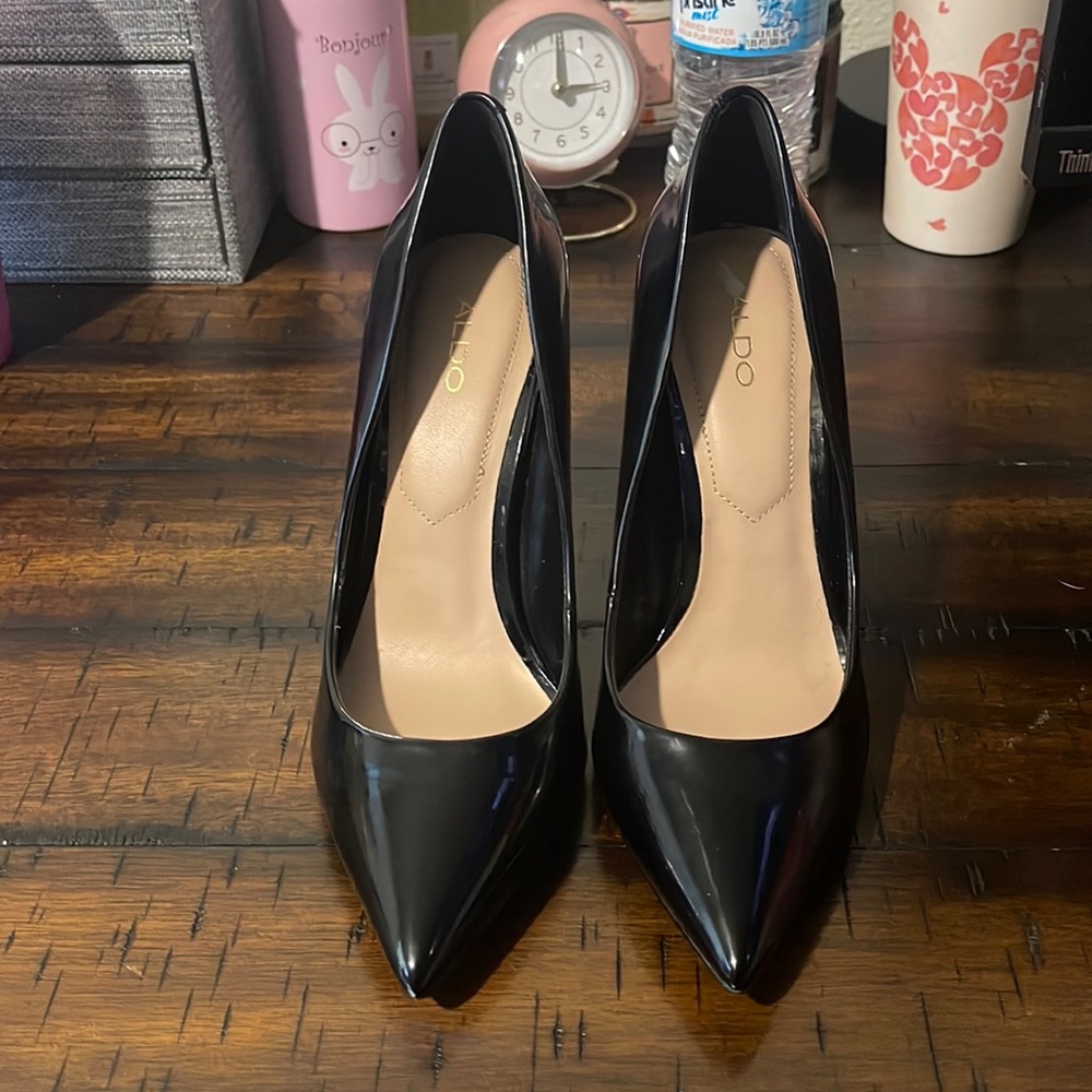Aldo black heels